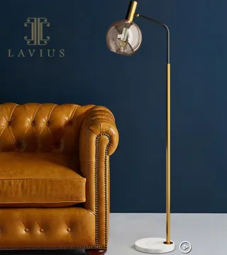 Indoor floor lamp for hotel room