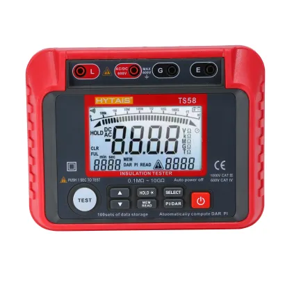 High Quality Megohmmeter: Easy and Fast Insulation Resistance Tester