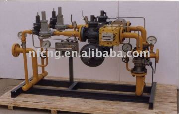 High-medium pressure Reducing & Metering Station