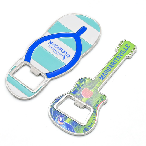 Metal Key Rings Beer Bottle Opener Custom Shape