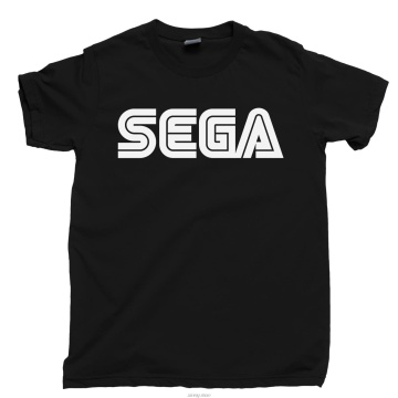 Sega T Shirt 80s 90s Retro Old School 8 Bit 16 Bit Video Game Genesis Gamer Tee free shipping Unisex Casual gift