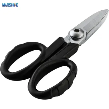 Fiber Optic Serrated Scissors Fiber Optic Cable Cutters For Kevlar MAR-KC-160