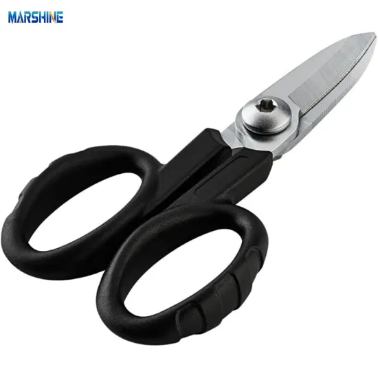 Fiber Optic Serrated Scissors Fiber Optic Cable Cutters For Kevlar MAR-KC-160