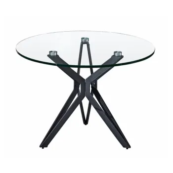 Custom Foldable Factory Glass Round Coffee & Tea Table - Fast Delivery