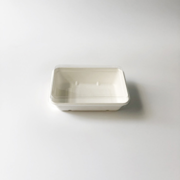 500ml Bagasse Retangular Tray