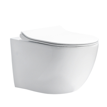 Bathroom Wall Hanging Ceramic Toilet Wall-Mounted Toilette Suspendue