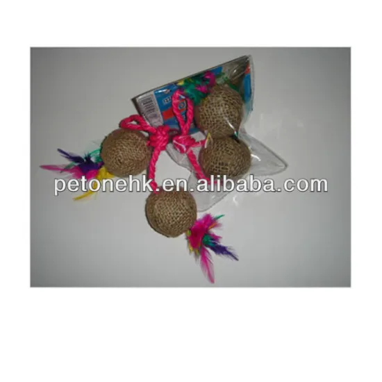 lovely natural cat toys