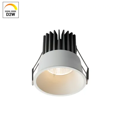 Warm White Adjustable Dim to Warm Downlights for Hotel Indoor Lighting