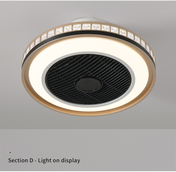 Moda personalizada de lujo moderno de techo de 50 cm luz LED para decoración de la sala de estar