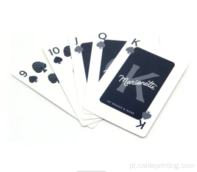 Melhor Cartas de Poker de qualidade Imprimir cartas de jogo em braille