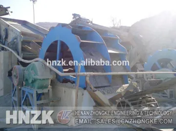 high efficient screw sand washing machine