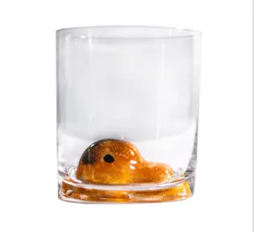 personalized round glass water drinking glasses set