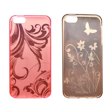 TPU Case for iPhone 5, with Nice Design Printing