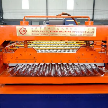 ce and iso passed superior flange roll forming machin