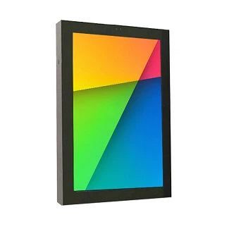 43-inch high-brightness LCD screen