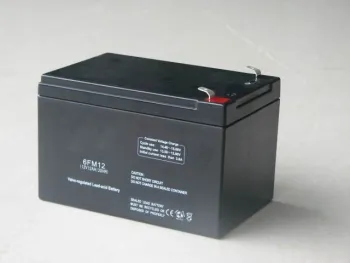 12v 12ah High Temperature Type / Sealed Lead Acid Battery For Fire Alarm Systems In High Temperature Outside