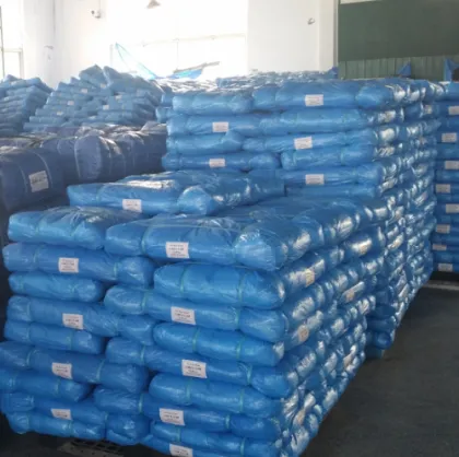 100gsm blue PE tarpaulin