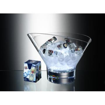 Acrylic light ice bucket