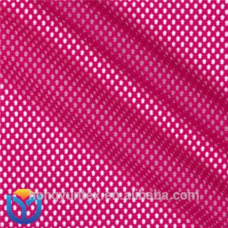 100% Polyester Dry Fast DTY Mesh Fabric