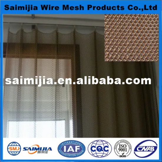 metal curtain,decorative wire mesh hot sales