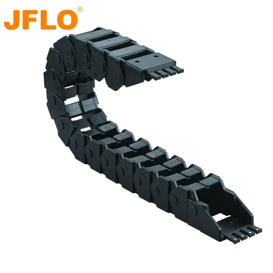 JFLO China Supplier JE32Q Series: Bridge Nylon CNC Electric Cable Plastic Energy Chain