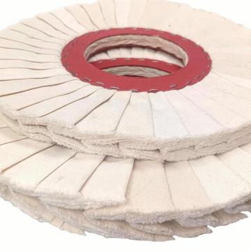 Policamento della ruota del tessuto in tessuto round round lucidatura speciale