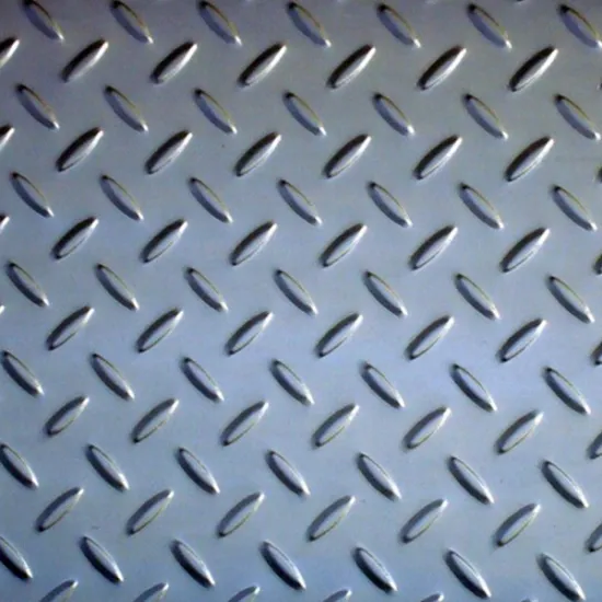 Embossed Aluminum Plate 5bar In Different Alloy