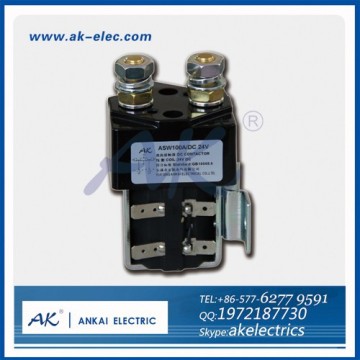 SW80 12V 24V 36V 100A NO NC DC Magnetic Latching Magnetic Contactor Price for Motor Forklift Electromobile Gab Vehicle Car Winch