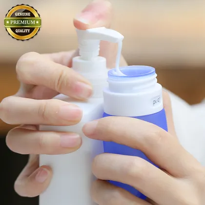 Silicone Squeeze Leak Proof Shampoo Kit Bottle