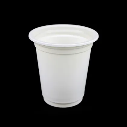 Bio Plant-Based Corn Starch Plastic Cups for Hot and Cold Beverages