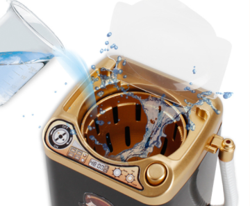 Custom Logo Lash Washer Machine for Makeup Brushes: New Style with Blonder Washers and Dryers