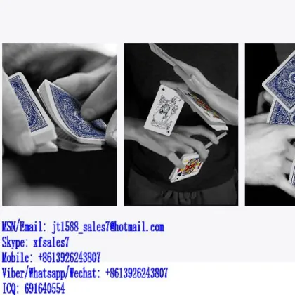 XF Aladdin Paper Poker Magic Cheat Playing Cards With Invisible Ink Markings For Poker Devices