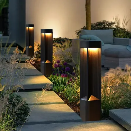 Waterproof Bollard Square Lawn Light for Garden Landscape Decoration