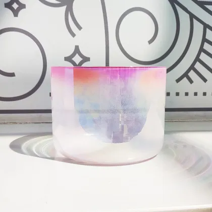 Q're pink clear heal bowl pink