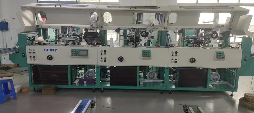 Plastic Bottle Screen Printing and Labeling Machine