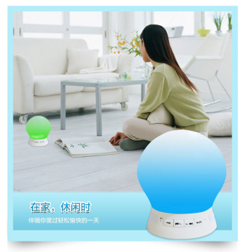 2015 Bluetooth electronic wireless bluetooth speaker led bulb with night light