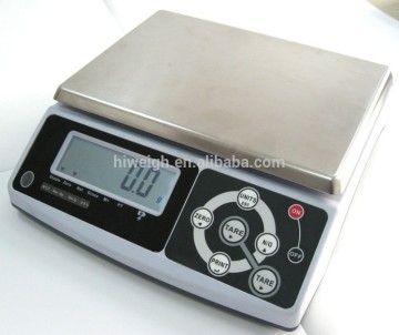 EC Type Approved electronic weight scale green M approved table top scale balanza electronica Capacity 15/30Kg