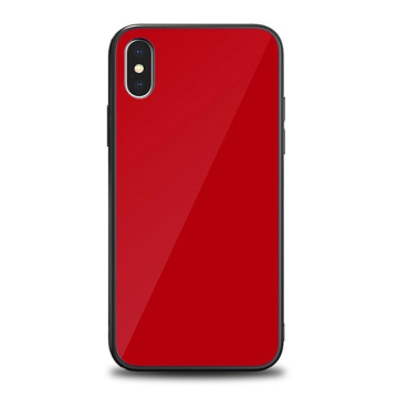 Tempered Glass Phone Case for iPhone X