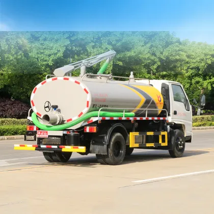 JAC 5cbm 4x2 septic suction truck
