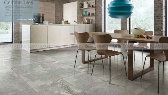 60x60 30x60 Grey color Concrete design Non-slip plaza ceramic terracotta floor tiles 66CM10