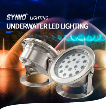 Luci per fontana a led 12v/24v IP68 subacquee in acciaio inossidabile