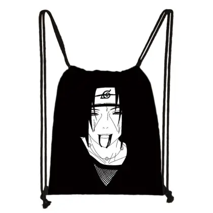 Revengers Demon Slayer Itachi Uchiha Drawstring Backpack