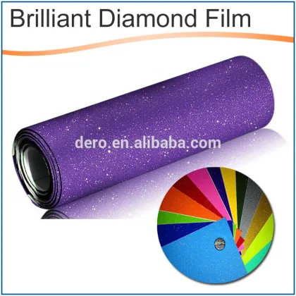 Brilliant diamond film