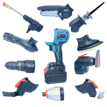 11-in-1 Replaceable Head Cordless Drill Jigsaw Sander Oscillating Combo Kit