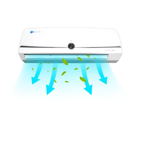 Silnik prądu stałego UV inteligentny filtr fotokatalizatora domowe oczyszczacze powietrza ścienne