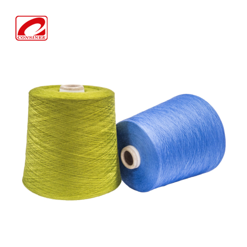 編み物のためのコーン上のハイカウントカシミア糸