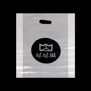 Plastic Shopping Die Cut Handle Packaging Bag