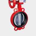 Fire clamp signal butterfly valve