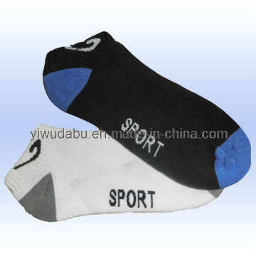Men Half Terry Boat Cotton Sports Sock