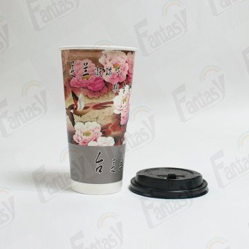 4oz -32oz de papel de parede descartável personalizado